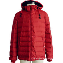 Men's down jacket, new kind fabric without sewing, keep down safely, fashion style